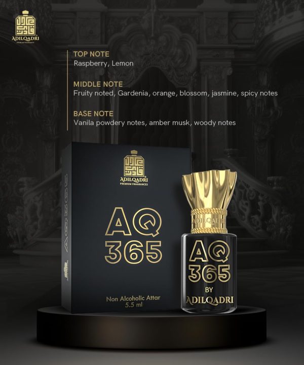 Adilqadri AQ 365 Attar for Men & Women 5.5ML - Image 2