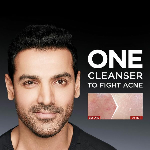 Garnier Men, Anti-Pimple Face Wash, Repairs Skin & Balances Oils, AcnoFight, 50g - Image 3