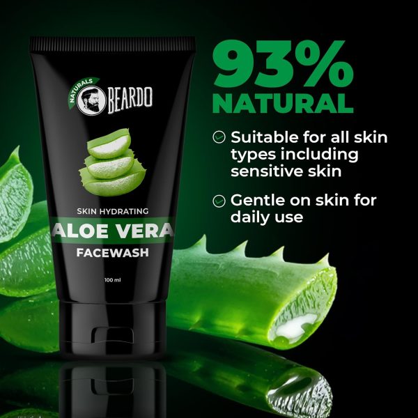 Beardo Aloevera Face Wash for Men - Image 2