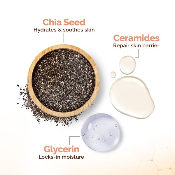 Mamaearth Chia Oil-Free Face Wash with Chia Seed & Ceramides - 100 ml - Image 4