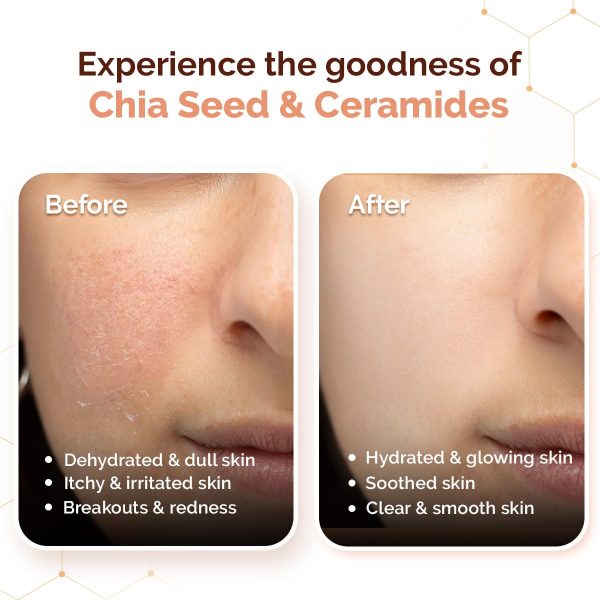 Mamaearth Chia Oil-Free Face Wash with Chia Seed & Ceramides - 100 ml - Image 3