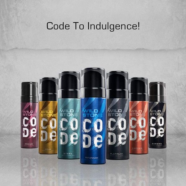 Wild Stone Code Chrome No Gas Body Perfume for Men - Image 2