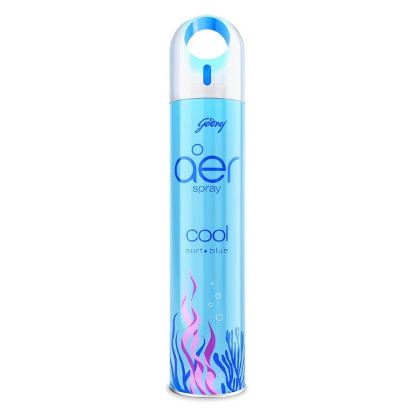 Godrej aer Spray | Room Freshener for Home & Office - Cool Aqua