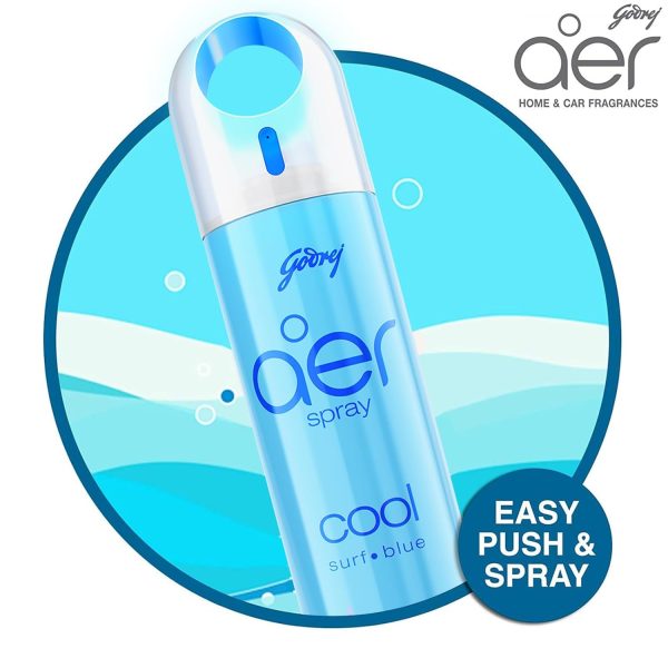Godrej aer Spray | Room Freshener for Home & Office - Cool Aqua - Image 5