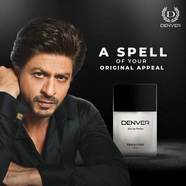 DENVER Black Code Perfume For Men - Image 3