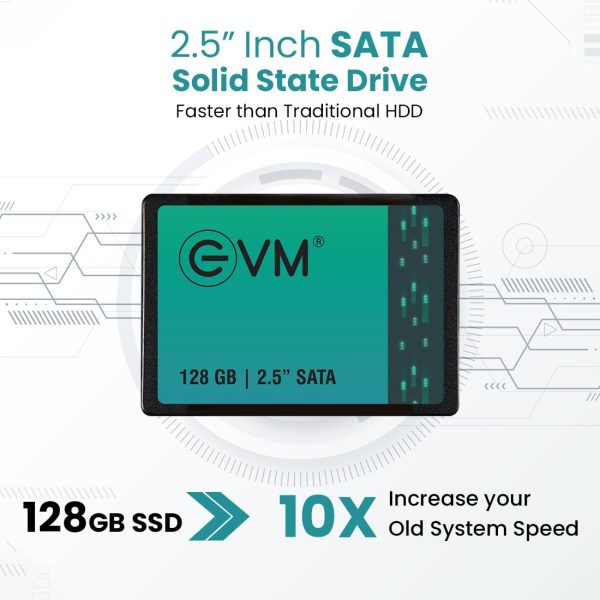 EVM 128GB 2.5-Inch SATA Internal SSD - 550MB/s Read & 500MB/s Write - Image 5