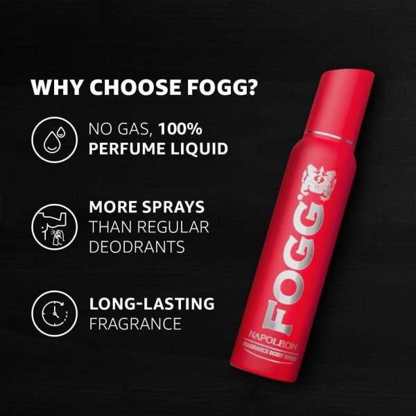 Fogg Napoleon No Gas Deodorant for Men - Image 4