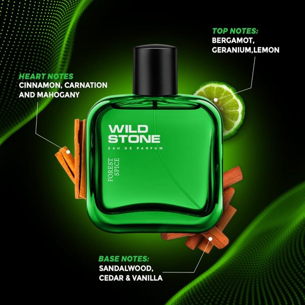 Wild Stone Forest Spice Perfume for Me, 50ml - Image 3