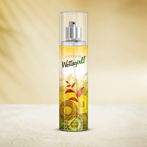 Layer'r Wottagirl Fresh Citrus Body Splash for Women - Image 4