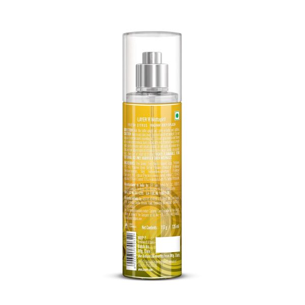 Layer'r Wottagirl Fresh Citrus Body Splash for Women - Image 2