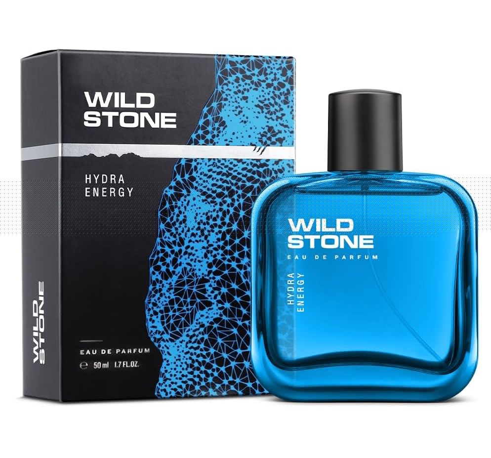 Wild Stone Hydra Energy Perfume for Men, 50 ml
