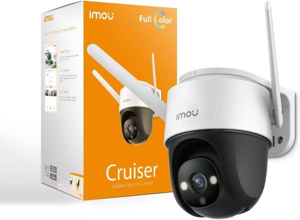 Imou 3MP CCTV Camera for Home Outdoor, 360° Security WiFi Camera, Full Color Night Vision 30M
