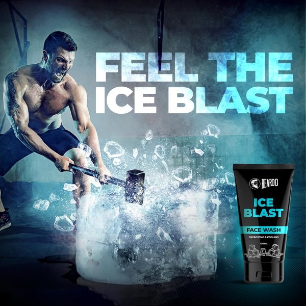 BEARDO Ice Blast Cooling Facewash for Men - Image 2