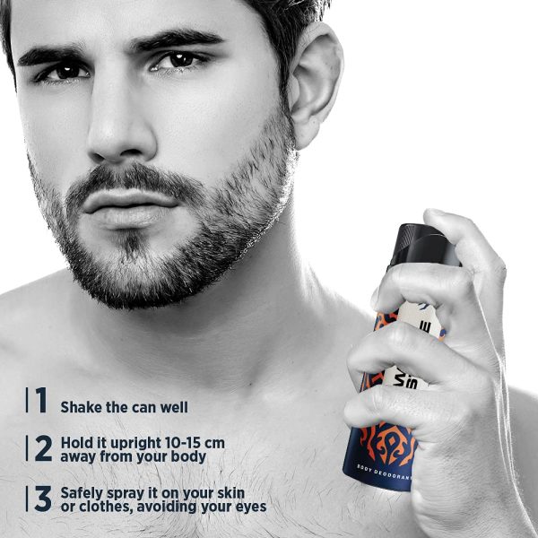 Wild Stone Legend Deodorant, 150ml - Image 3