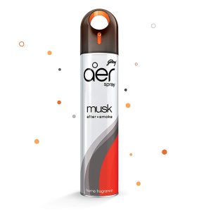 Godrej Aer Home Air Freshener Spray - (Musk after smoke)