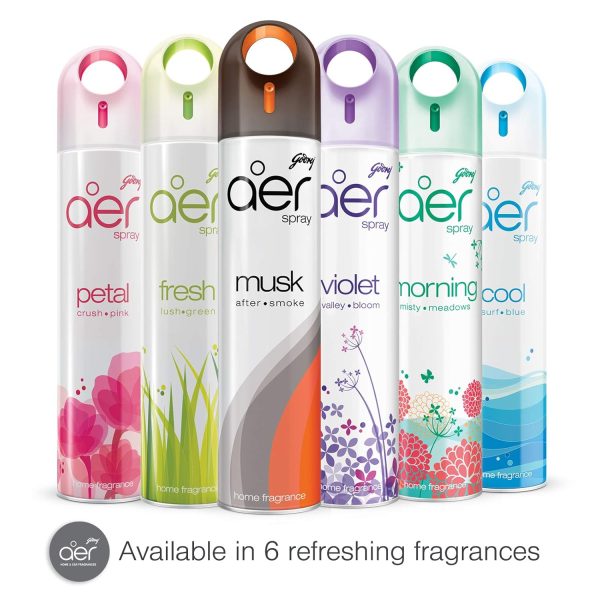 Godrej Aer Home Air Freshener Spray - (Musk after smoke) - Image 2