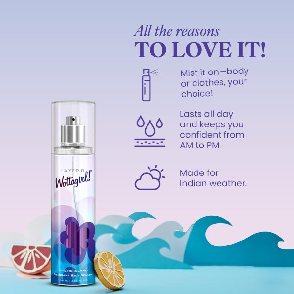 Layer’r Wottagirl Mystic Island Body Splash - Image 2