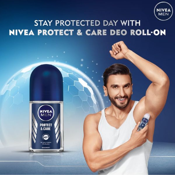 NIVEA Men Fresh Woody Protect And Care Roll On, 50Ml, Pack Of 1 - Image 5