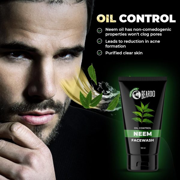 Beardo Purifying Neem Face Wash for Oil Control - Image 4