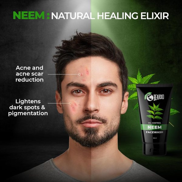 Beardo Purifying Neem Face Wash for Oil Control - Image 2