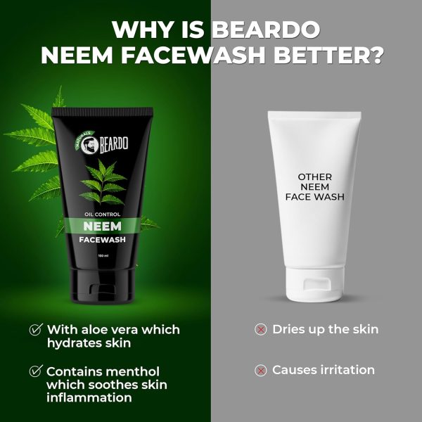 Beardo Purifying Neem Face Wash for Oil Control - Image 5