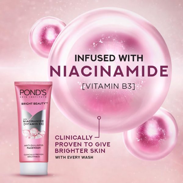 POND'S Bright Beauty Spot-less Fairness & Germ Removal Facewash 100 g - Image 4