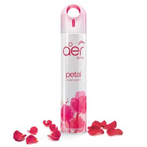 Godrej aer Spray, Home & Office Air Freshener - Petal Crush Pink