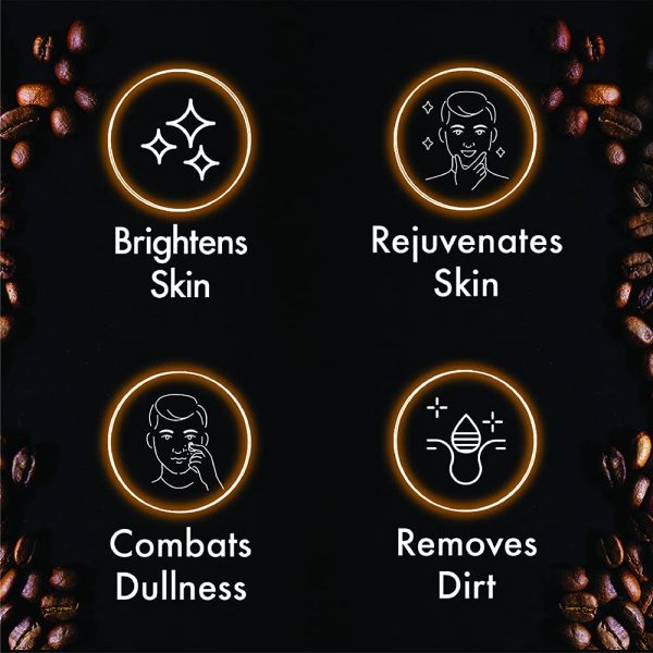 Pond's Men Energy Bright Anti-Dullness Facewash With Coffee Bean, 50 g - Image 2