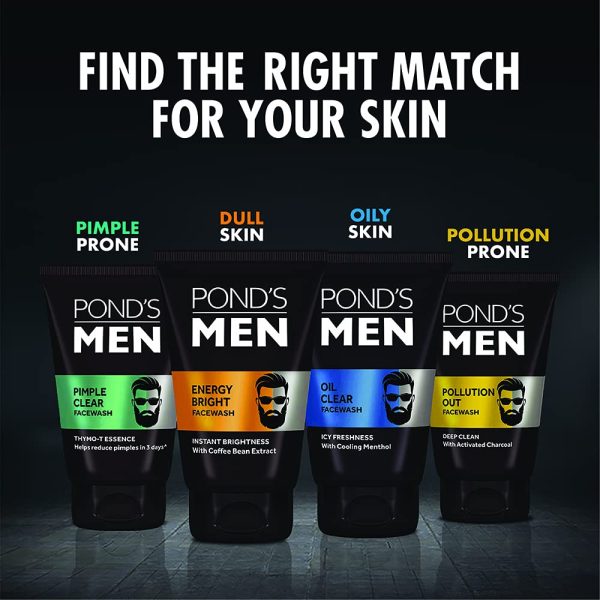 Ponds Men Pimple Clear Facewash 50G - Image 5