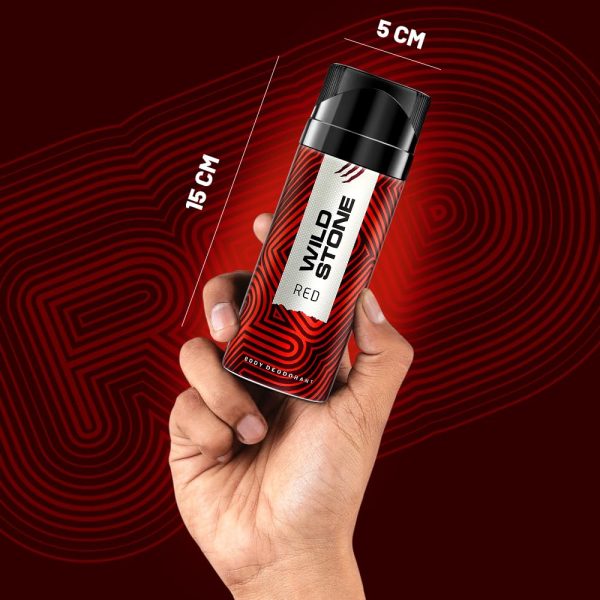 Wild Stone Red Deodorant for Men- 150 ml - Image 2