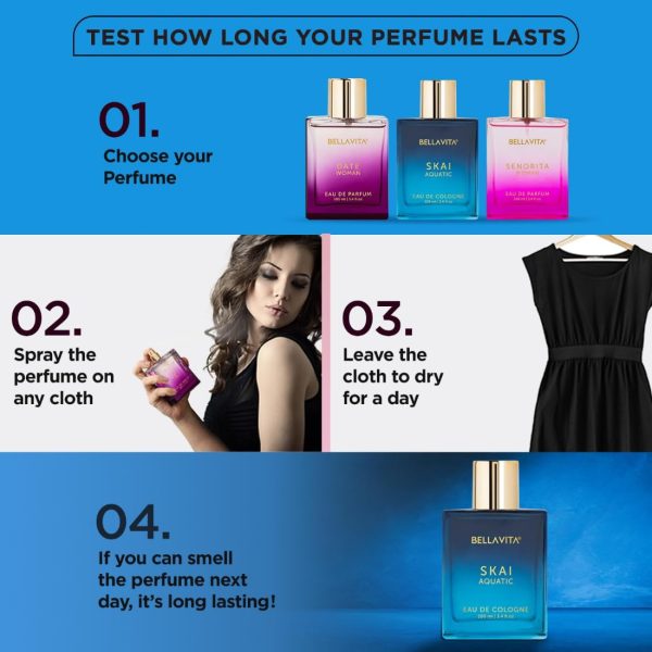 Bella Vita Luxury Skai Aquatic Unisex Long Lasting Perfume - Image 2