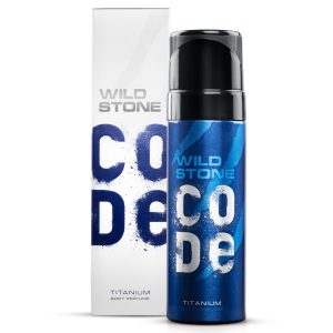 WILD STONE CODE Titanium Long Lasting No Gas Body Perfume For Men