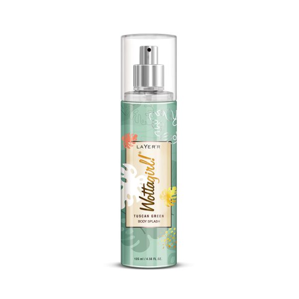 Layer'r Wottagirl Tuscan Green Body Splash for Women 135ml