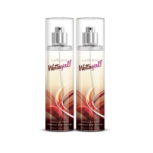 Layer'r Wottagirl Vanilla Twist Fragrant Body Splash For Women