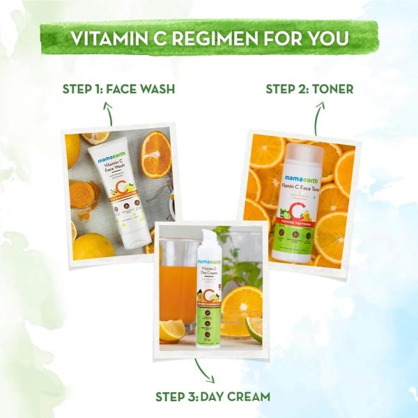 Mamaearth Vitamin C Face Wash with Vitamin C and Turmeric for Skin Illumination - 100ml - Image 3