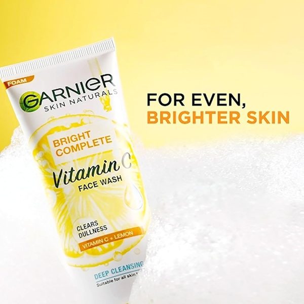 Vitamin C Garnier Face Wash Bright Complete 50 g - Image 4