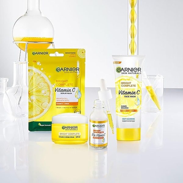 Vitamin C Garnier Face Wash Bright Complete 150 g - Image 3