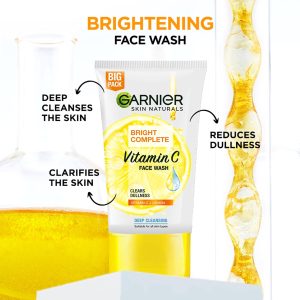 Vitamin C Garnier Face Wash Bright Complete 150 g