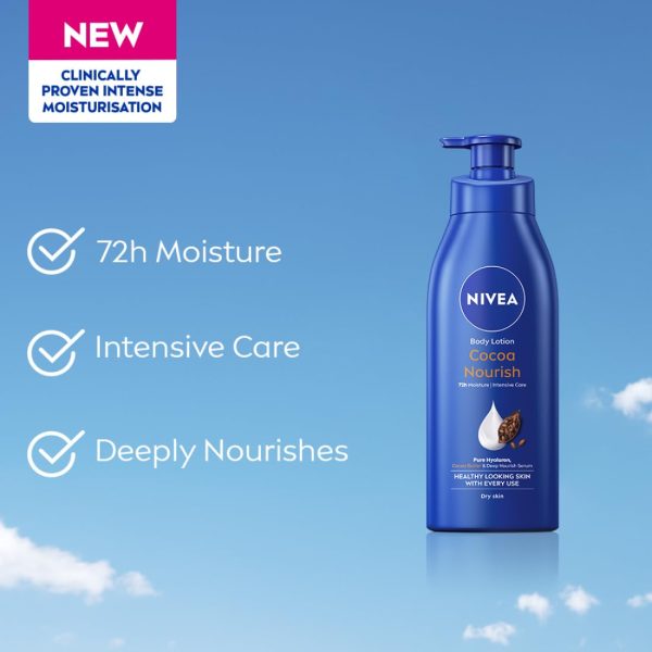 NIVEA Cocoa Nourish Body Lotion 75ml - Image 3