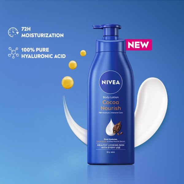 NIVEA Cocoa Nourish Body Lotion 75ml - Image 2
