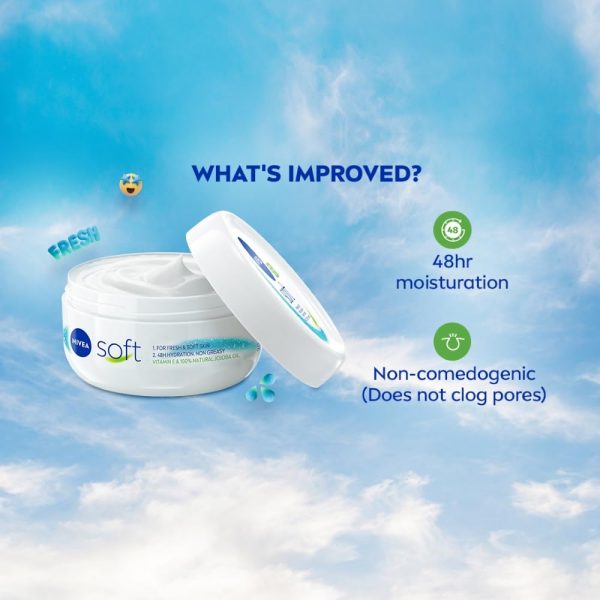 NIVEA Soft Light Moisturizer Cream 25ml - Image 5
