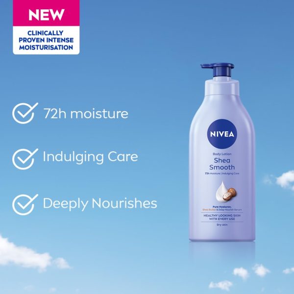 NIVEA Shea Smooth Body Lotion 600ml - Image 3