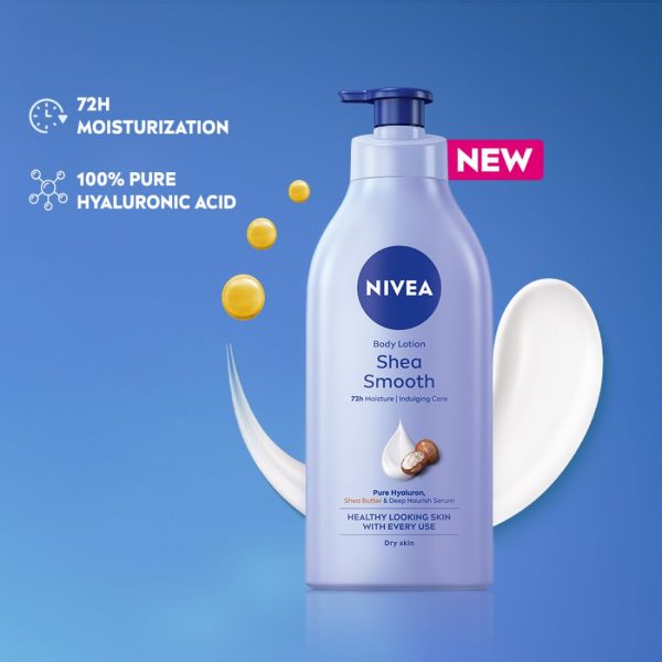 NIVEA Shea Smooth Body Lotion 600ml - Image 2