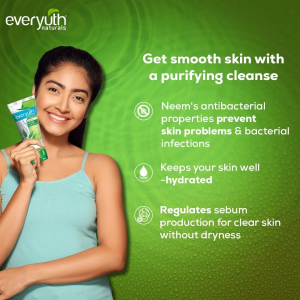 Everyuth Naturals Purifying Neem Face Wash 50g - Image 5