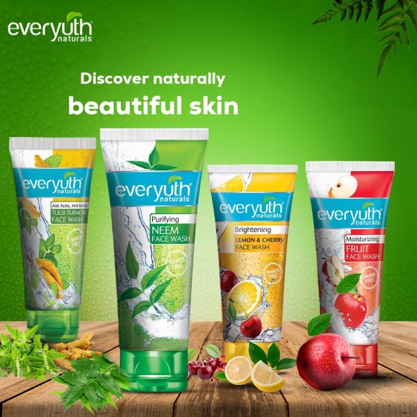 Everyuth Naturals Purifying Neem Face Wash 50g - Image 2