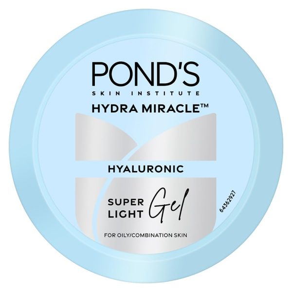 Pond's Super Light Gel Oil Free Moisturiser With Hyaluronic Acid + Vitamin E, 25g