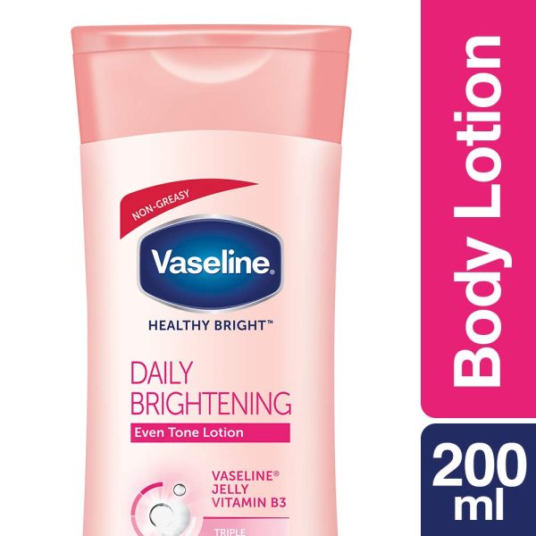 Vaseline Healthy Bright Daily Brightening Body Lotion, 200 ml - Image 4