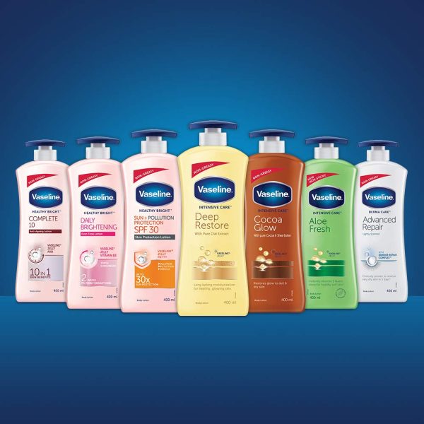 Vaseline Healthy Bright Daily Brightening Body Lotion, 200 ml - Image 2