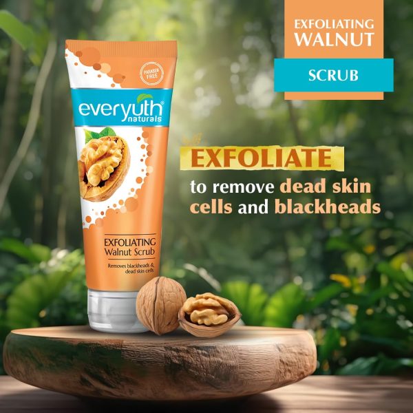 Everyuth Naturals Exfoliating Walnut Scrub, 25g - Image 3
