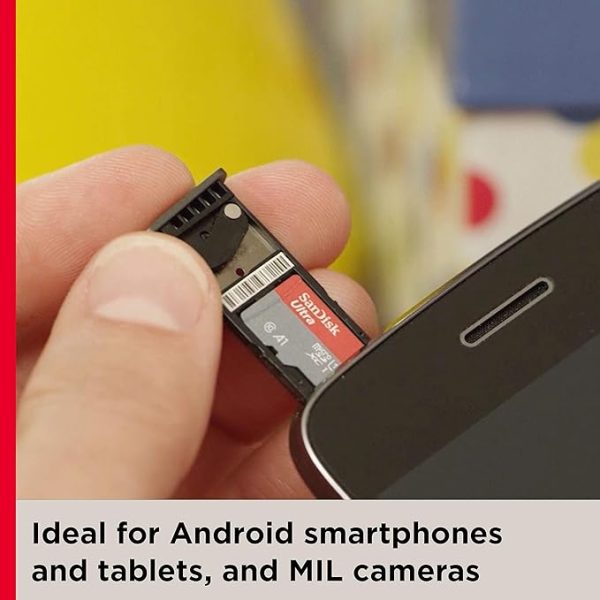 SanDisk Ultra 64GB MicroSDXC UHS-I, 140MB/s R, Memory Card, 6M Warranty, for Smartphones - Image 2